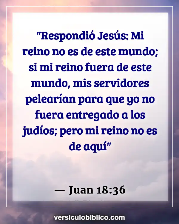 Versículos De La Biblia sobre Corderos (Juan 18:36)