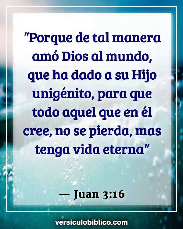 Versículos De La Biblia sobre Instrucción (Juan 3:16)