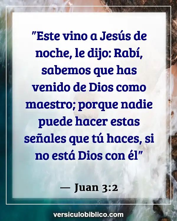 Versículos De La Biblia sobre Intromisión (Juan 3:2)