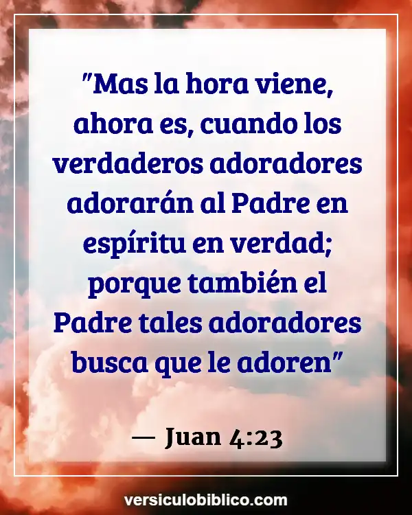 Versículos De La Biblia sobre Sabiduría humana (Juan 4:23)