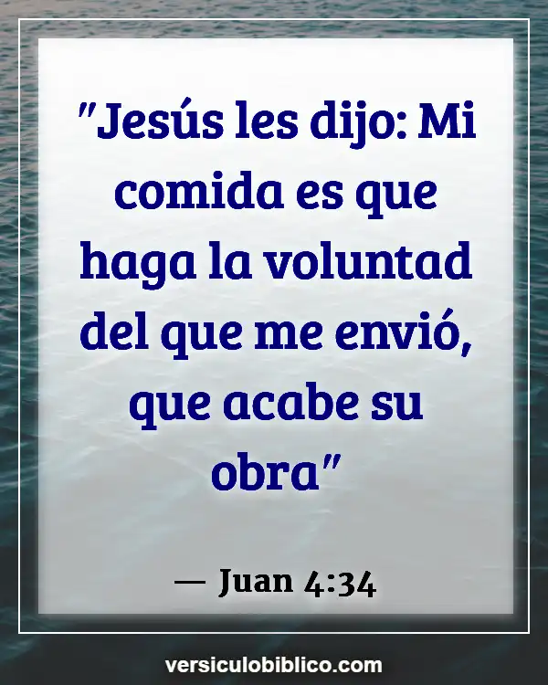 Versículos De La Biblia sobre Refinamiento (Juan 4:34)