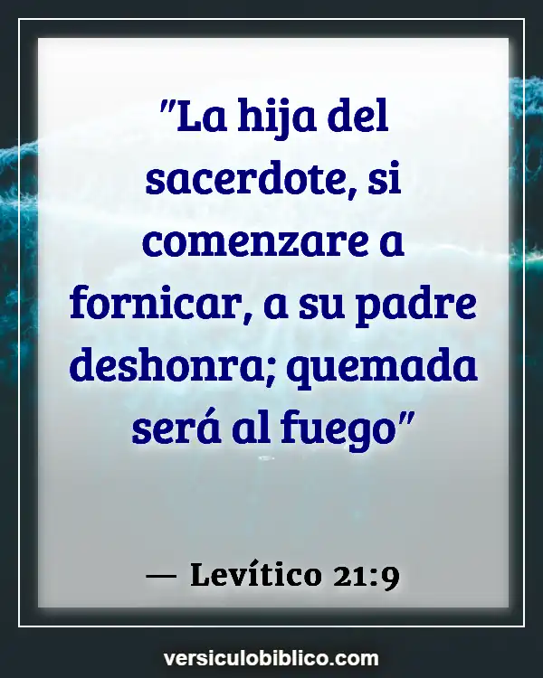 Versículos De La Biblia sobre No creyentes (Levítico 21:9)