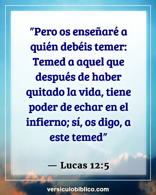 Versículos De La Biblia sobre Jonás (Lucas 12:5)