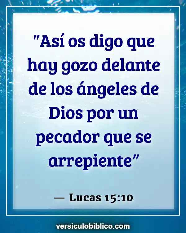 Versículos De La Biblia sobre Conciencia (Lucas 15:10)