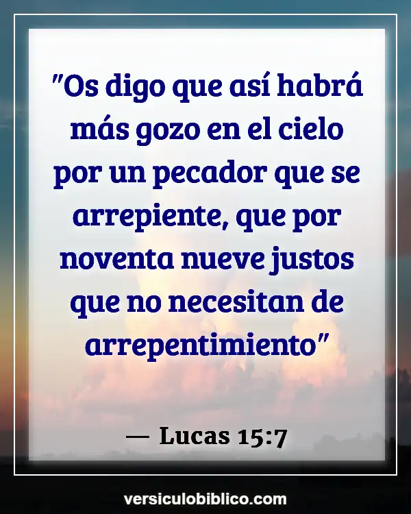 Versículos De La Biblia sobre Corderos (Lucas 15:7)