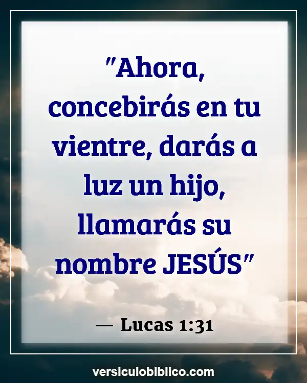 Versículos De La Biblia sobre Nacimiento (Lucas 1:31)