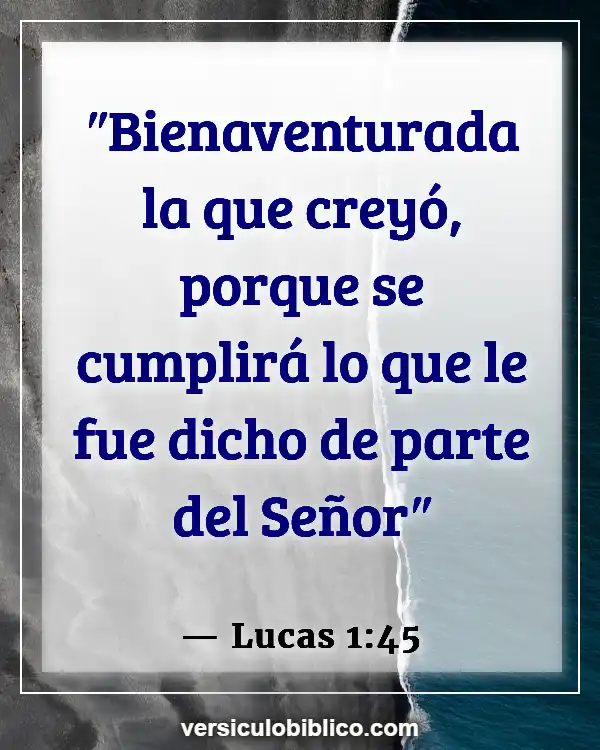 Versículos De La Biblia sobre Actuación (Lucas 1:45)