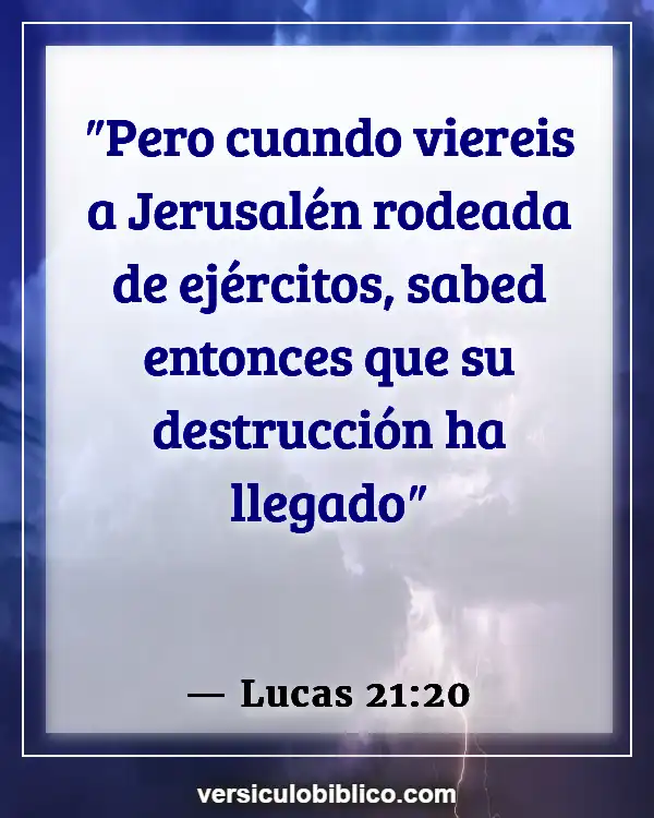 Versículos De La Biblia sobre Isis (Lucas 21:20)