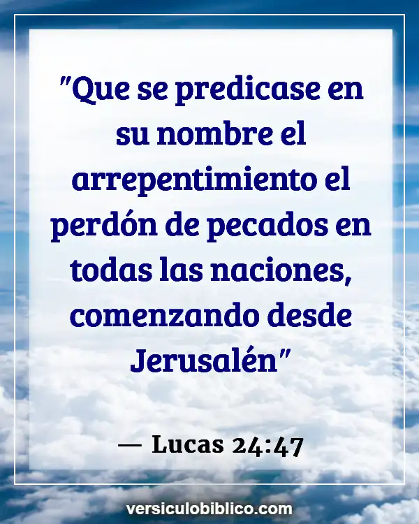 Versículos De La Biblia sobre Haciendo discípulos (Lucas 24:47)