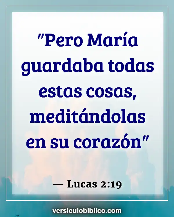 Versículos De La Biblia sobre María Magdalena (Lucas 2:19)