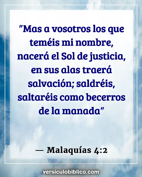 Versículos De La Biblia sobre Curación Física (Malaquías 4:2)