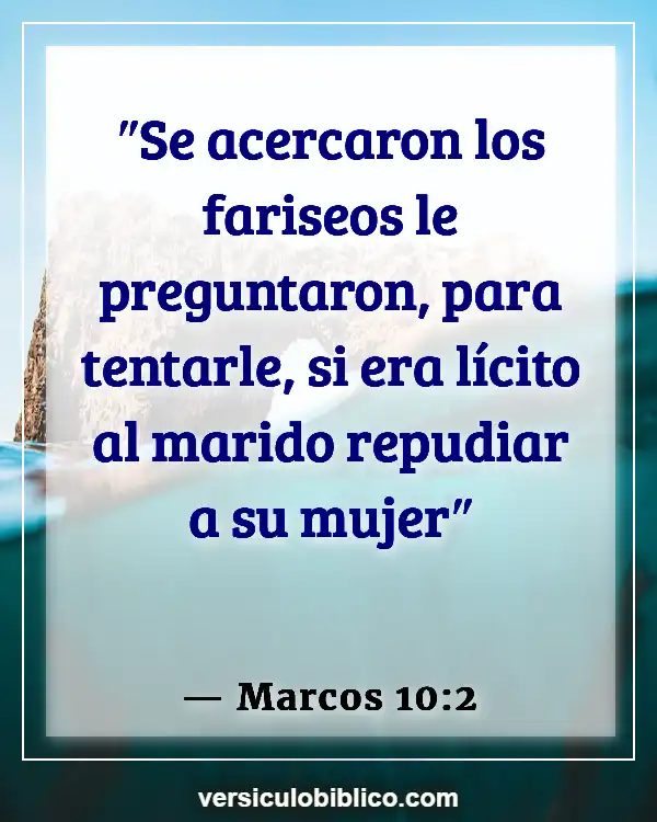 Versículos De La Biblia sobre Fariseos (Marcos 10:2)