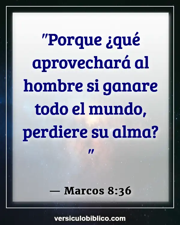 Versículos De La Biblia sobre Inversión (Marcos 8:36)