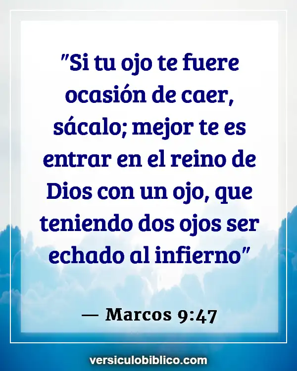 Versículos De La Biblia sobre Gritos (Marcos 9:47)