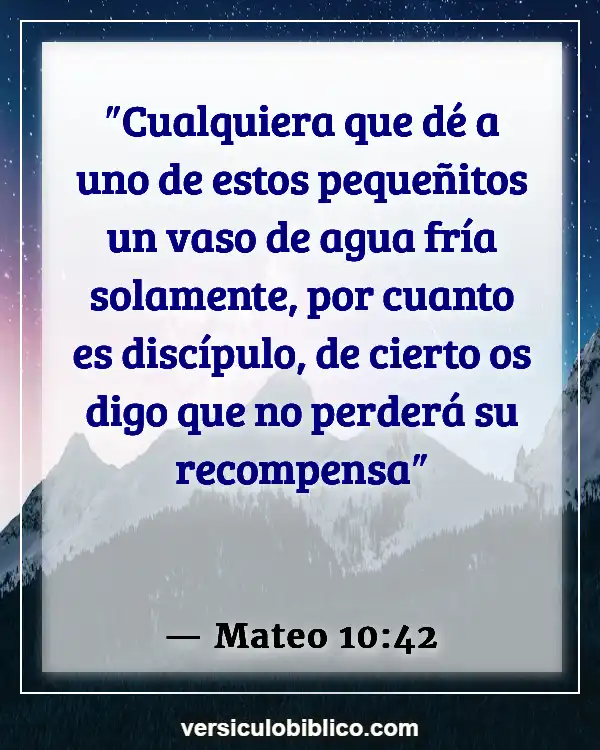 Versículos De La Biblia sobre Campanas (Mateo 10:42)