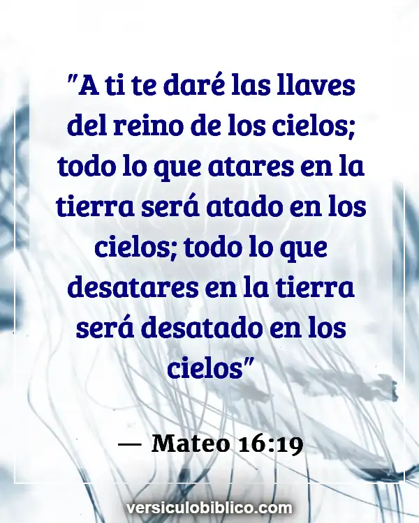 Versículos De La Biblia sobre Pedro (Mateo 16:19)