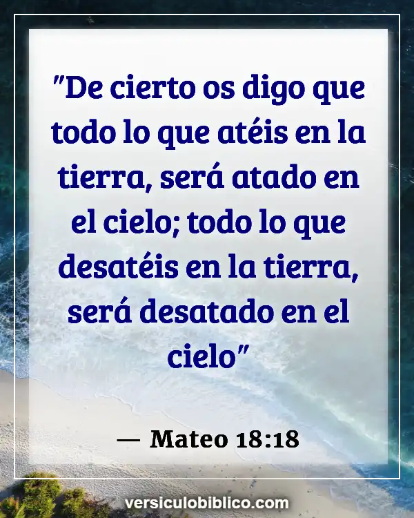 Versículos De La Biblia sobre Pedro (Mateo 18:18)