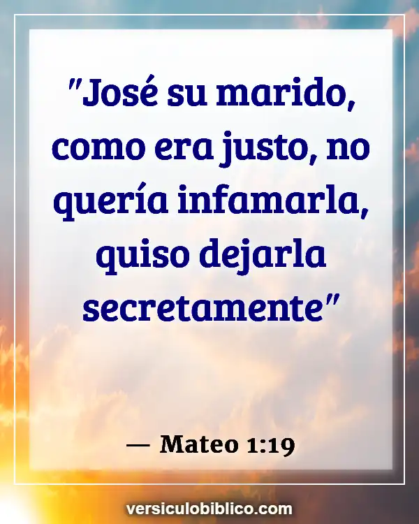 Versículos De La Biblia sobre Joseph (Mateo 1:19)