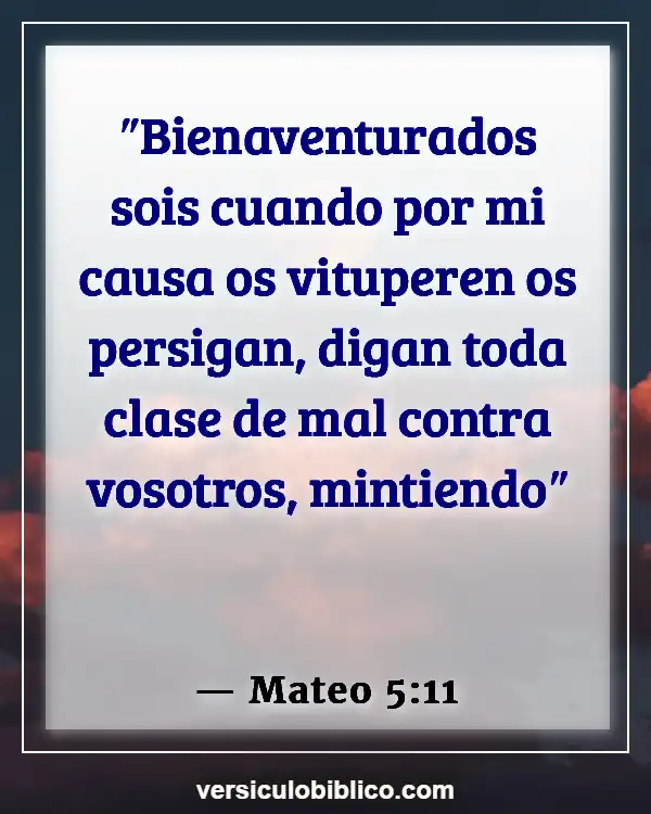 Versículos De La Biblia sobre Insultos (Mateo 5:11)