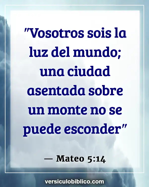 Versículos De La Biblia sobre Nuestra identidad en Cristo (Mateo 5:14)