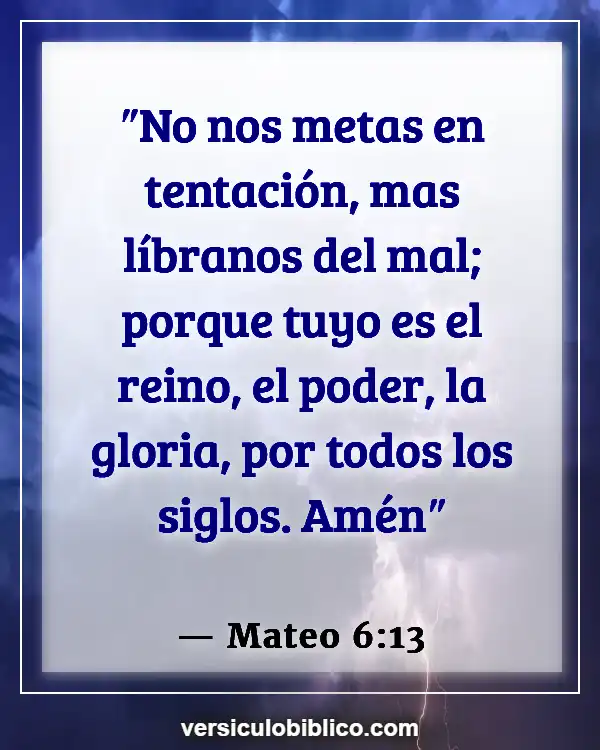 Versículos De La Biblia sobre Pacificadores (Mateo 6:13)