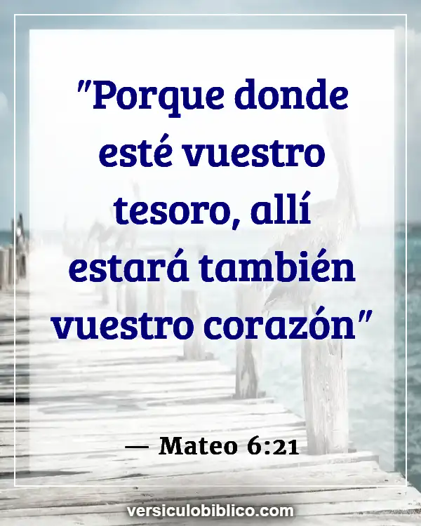 Versículos De La Biblia sobre Inversión (Mateo 6:21)