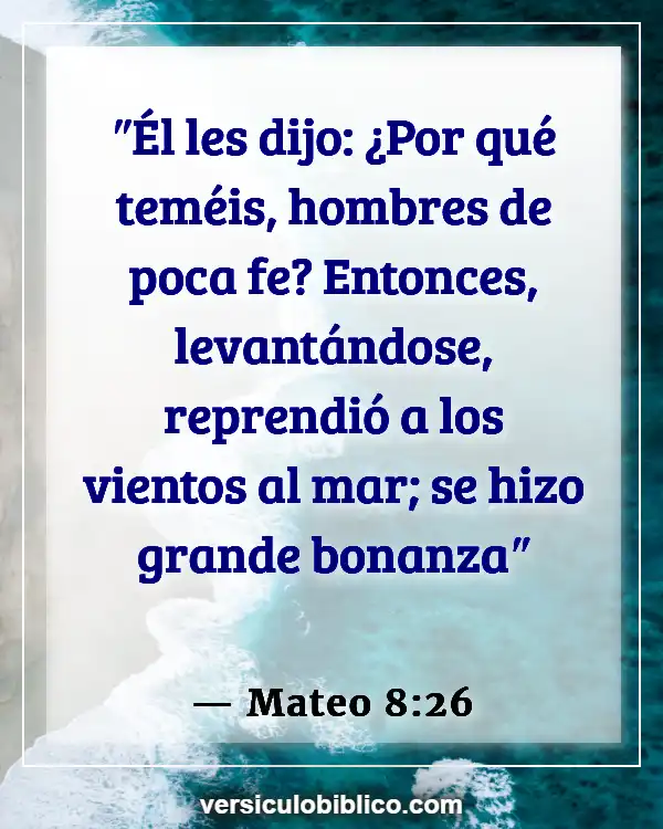 Versículos De La Biblia sobre Semilla de mostaza (Mateo 8:26)