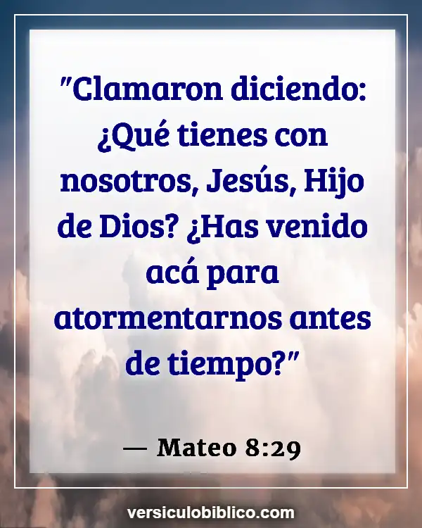 Versículos De La Biblia sobre Cerdos (Mateo 8:29)