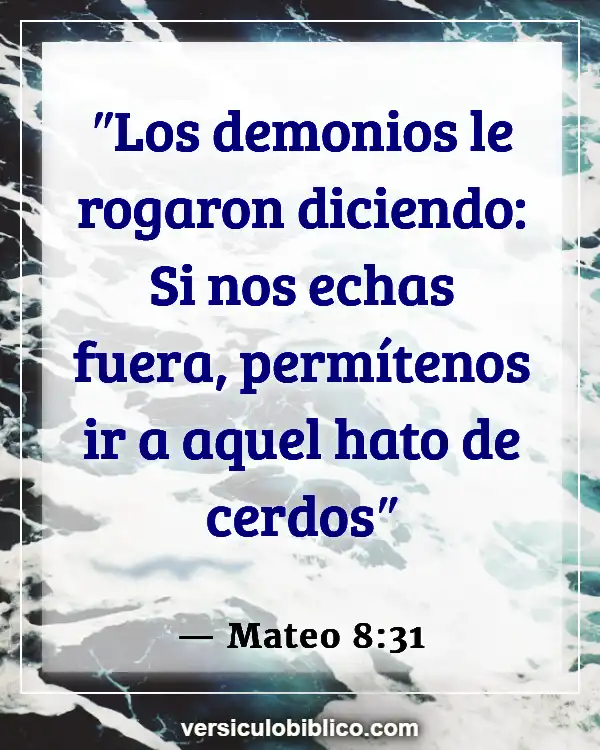 Versículos De La Biblia sobre Cerdos (Mateo 8:31)