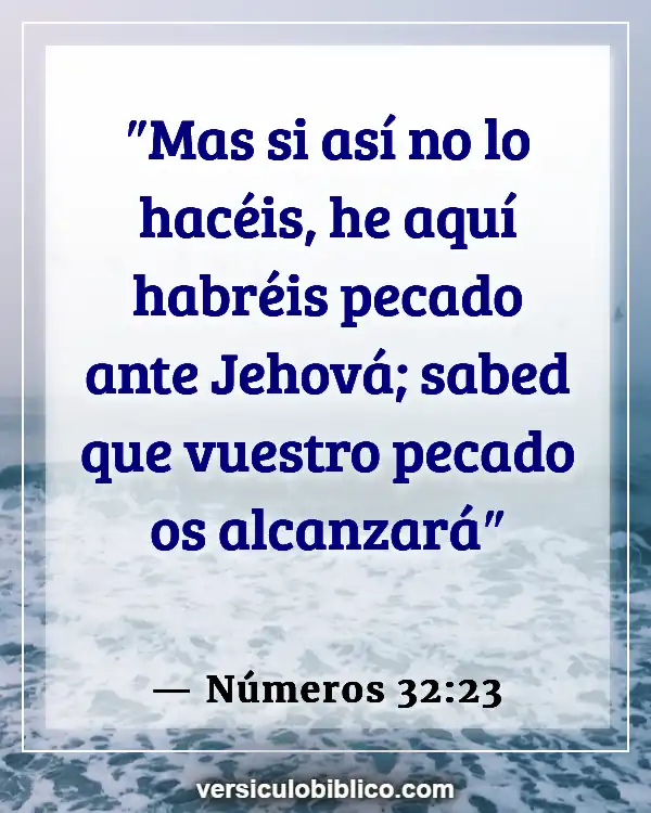 Versículos De La Biblia sobre Guardar secretos (Números 32:23)