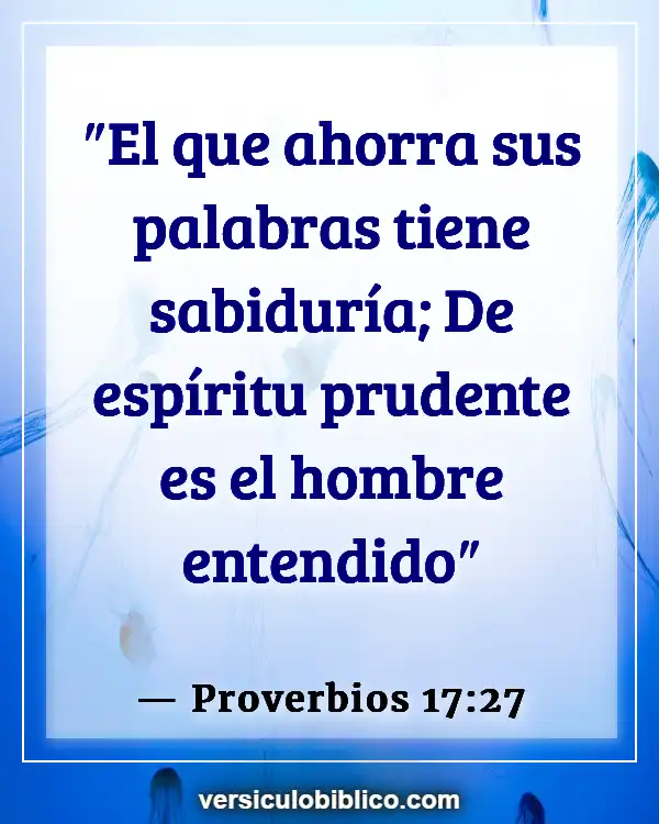 Versículos De La Biblia sobre Vencedores (Proverbios 17:27)