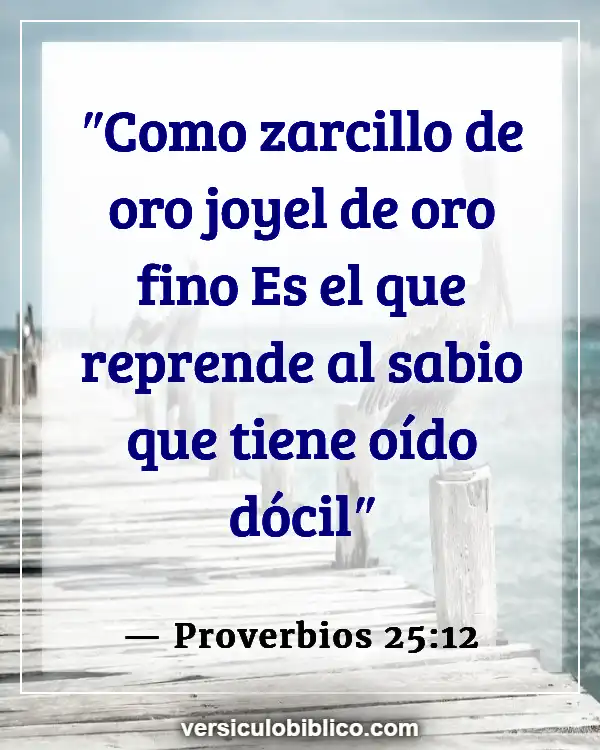 Versículos De La Biblia sobre Usar joyas (Proverbios 25:12)