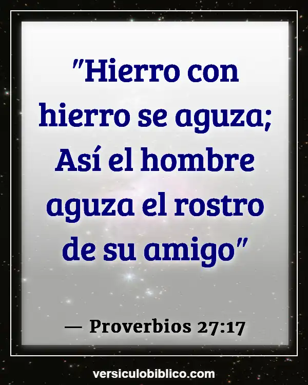 Versículos De La Biblia sobre Mascotas (Proverbios 27:17)