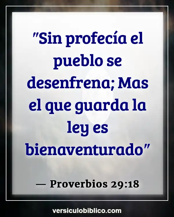 Versículos De La Biblia sobre Bendiciones de la casa (Proverbios 29:18)