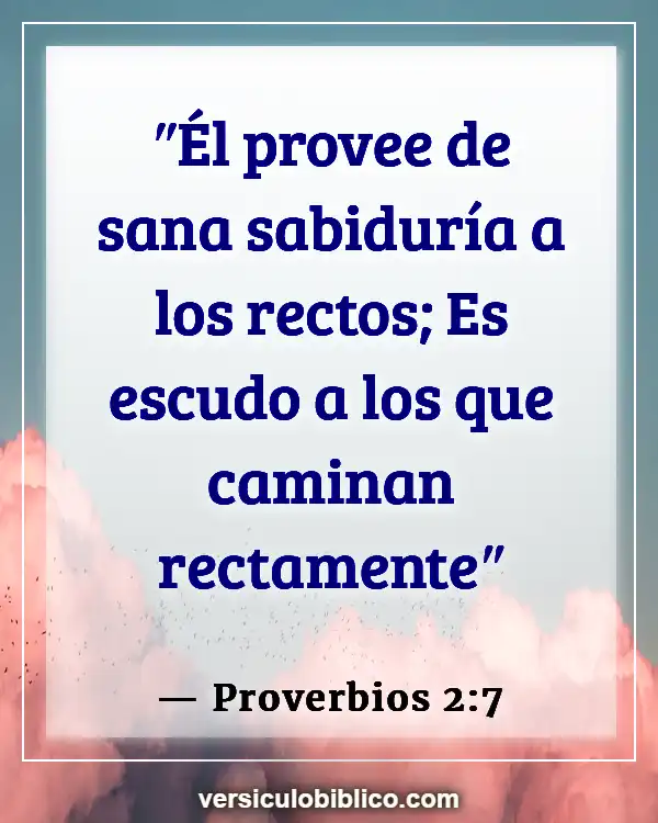 Versículos De La Biblia sobre Paz (Proverbios 2:7)