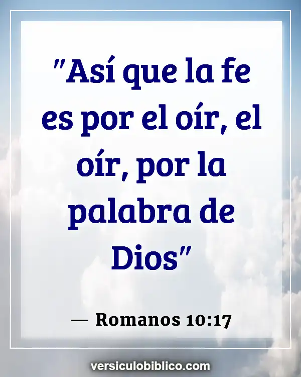 Versículos De La Biblia sobre Pulmones (Romanos 10:17)