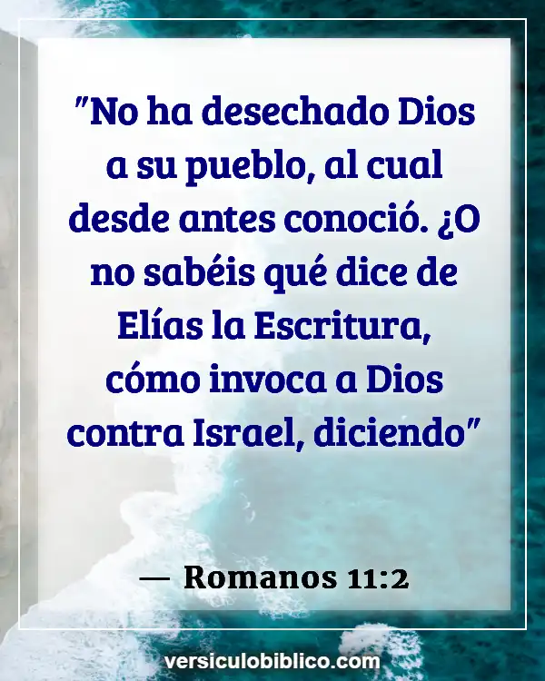 Versículos De La Biblia sobre Camino (Romanos 11:2)