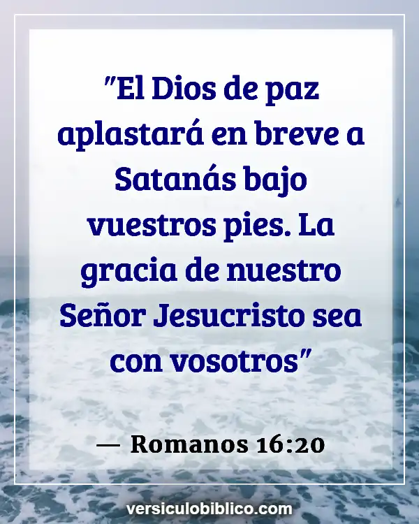 Versículos De La Biblia sobre Pacificadores (Romanos 16:20)