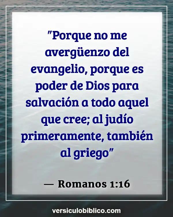 Versículos De La Biblia sobre Inventos (Romanos 1:16)