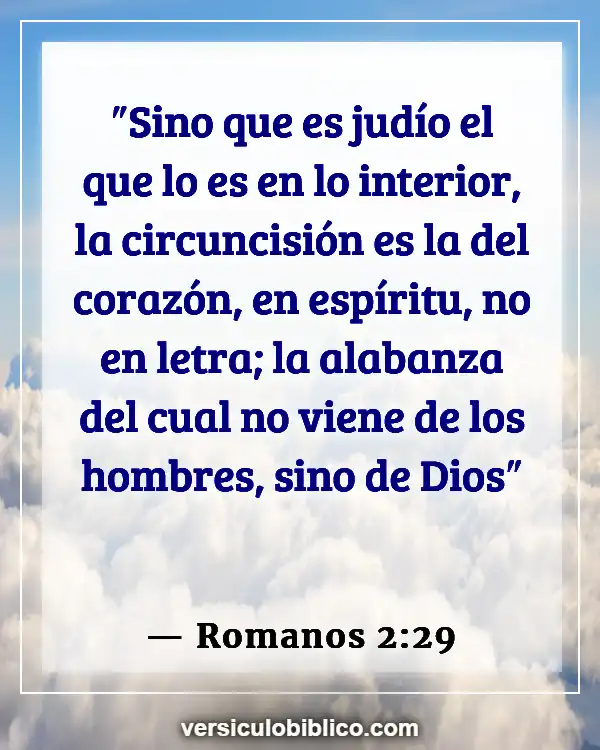 Versículos De La Biblia sobre Constituir (Romanos 2:29)