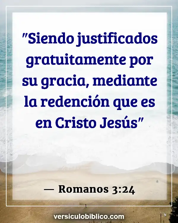 Versículos De La Biblia sobre Unión con cristo (Romanos 3:24)