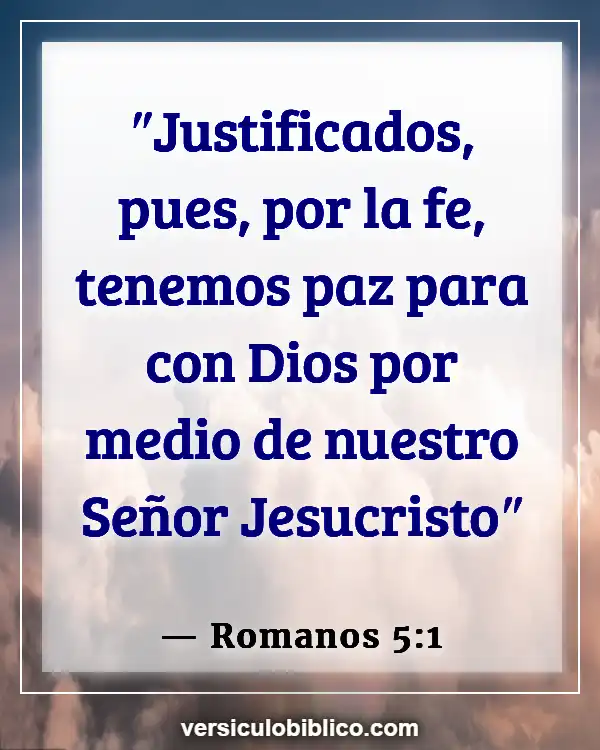 Versículos De La Biblia sobre Unión con cristo (Romanos 5:1)