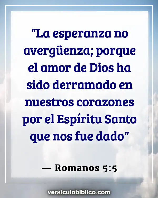 Versículos De La Biblia sobre Pulmones (Romanos 5:5)