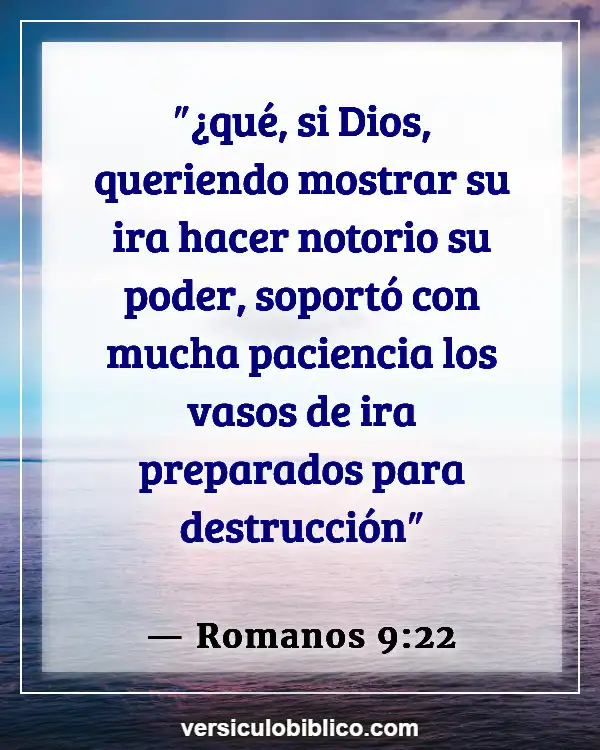 Versículos De La Biblia sobre Sufrimiento (Romanos 9:22)