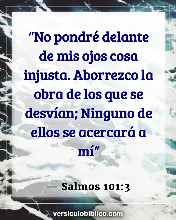 Versículos De La Biblia sobre Monstruos (Salmos 101:3)