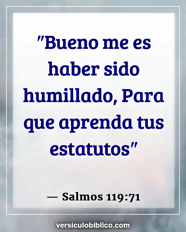 Versículos De La Biblia sobre Dolor y sufrimiento (Salmos 119:71)