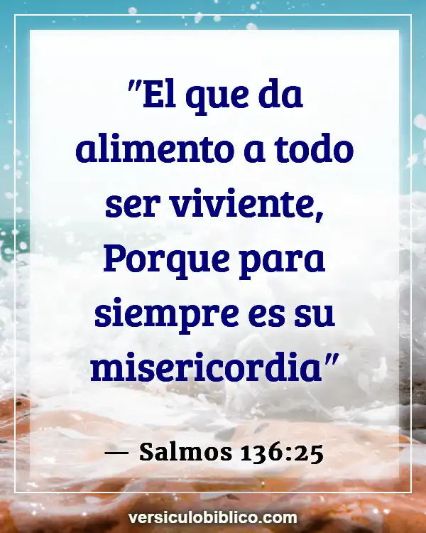 Versículos De La Biblia sobre Mascotas (Salmos 136:25)