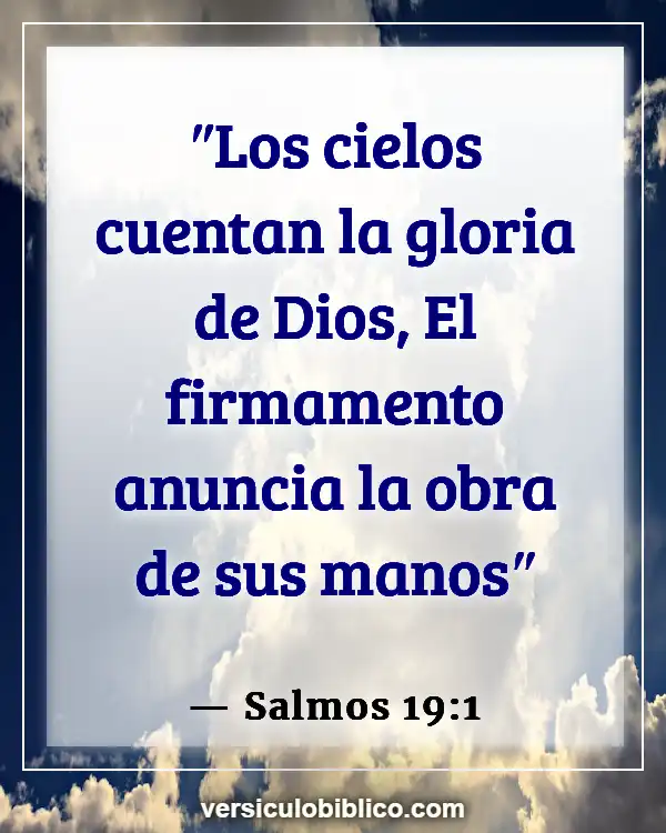 Versículos De La Biblia sobre Grandeza (Salmos 19:1)