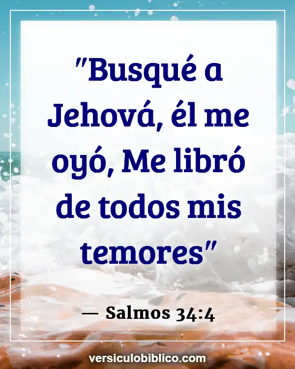 Versículos De La Biblia sobre Vencedores (Salmos 34:4)