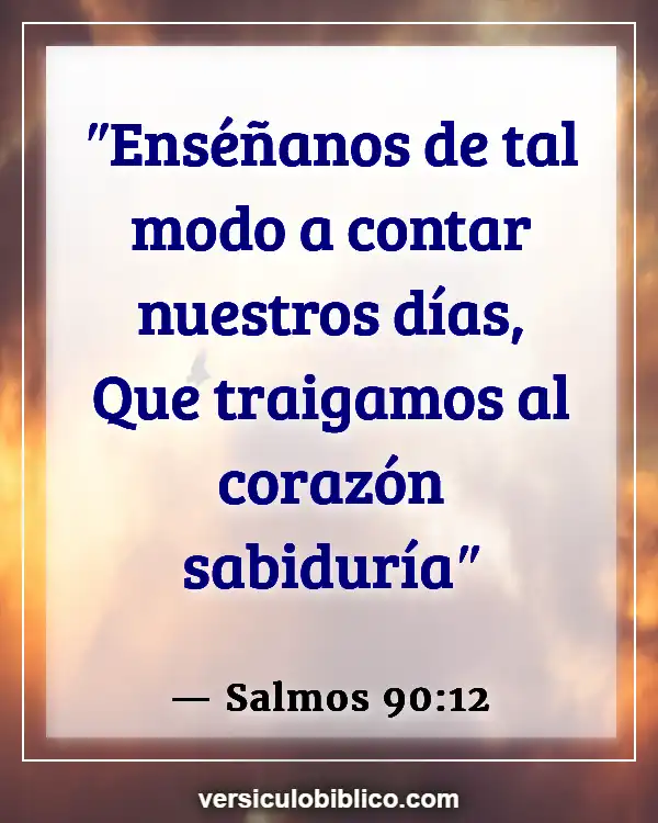 Versículos De La Biblia sobre Pentecostés (Salmos 90:12)